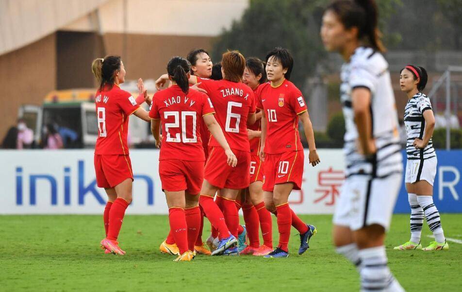 包含韩国女足再次遭遇挫败，无缘进步的词条